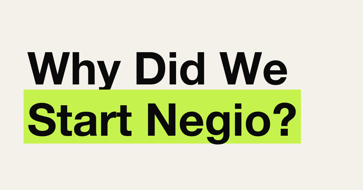 The story behind Negio and why salary negotiation matters